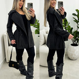 Casaco Lã Batida Tais Chumbo 104826