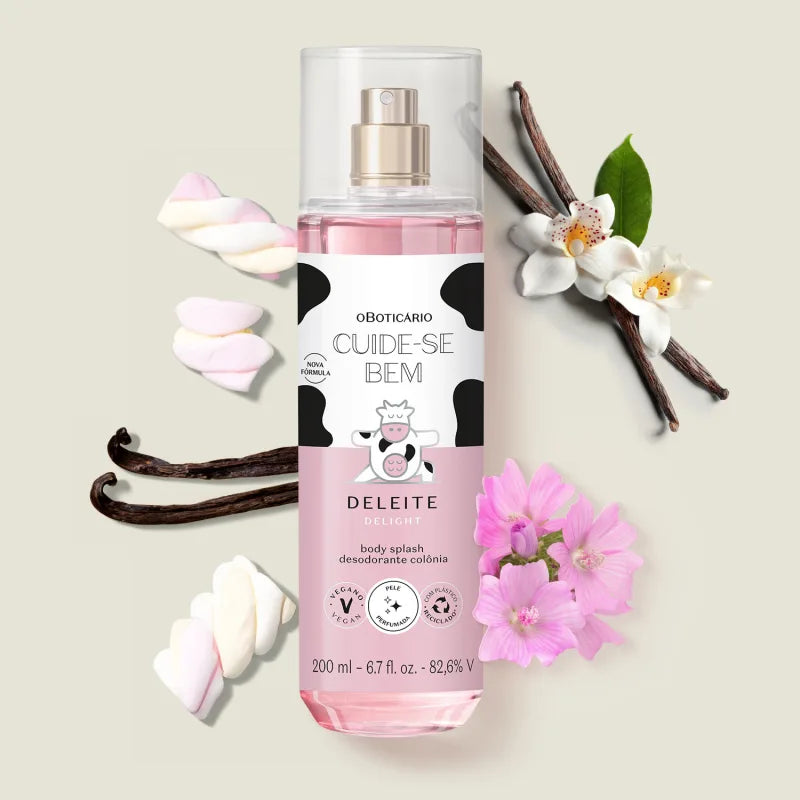 Body Splash Cuide-Se Bem Deleite 200ml