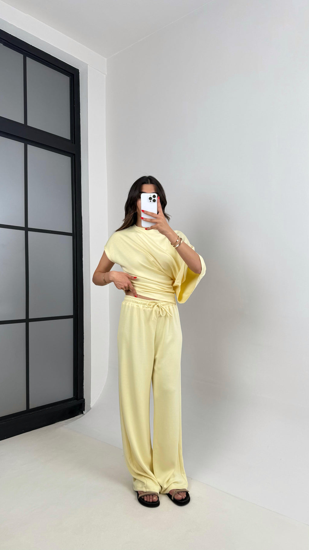 Conjunto calça e blusa Luar