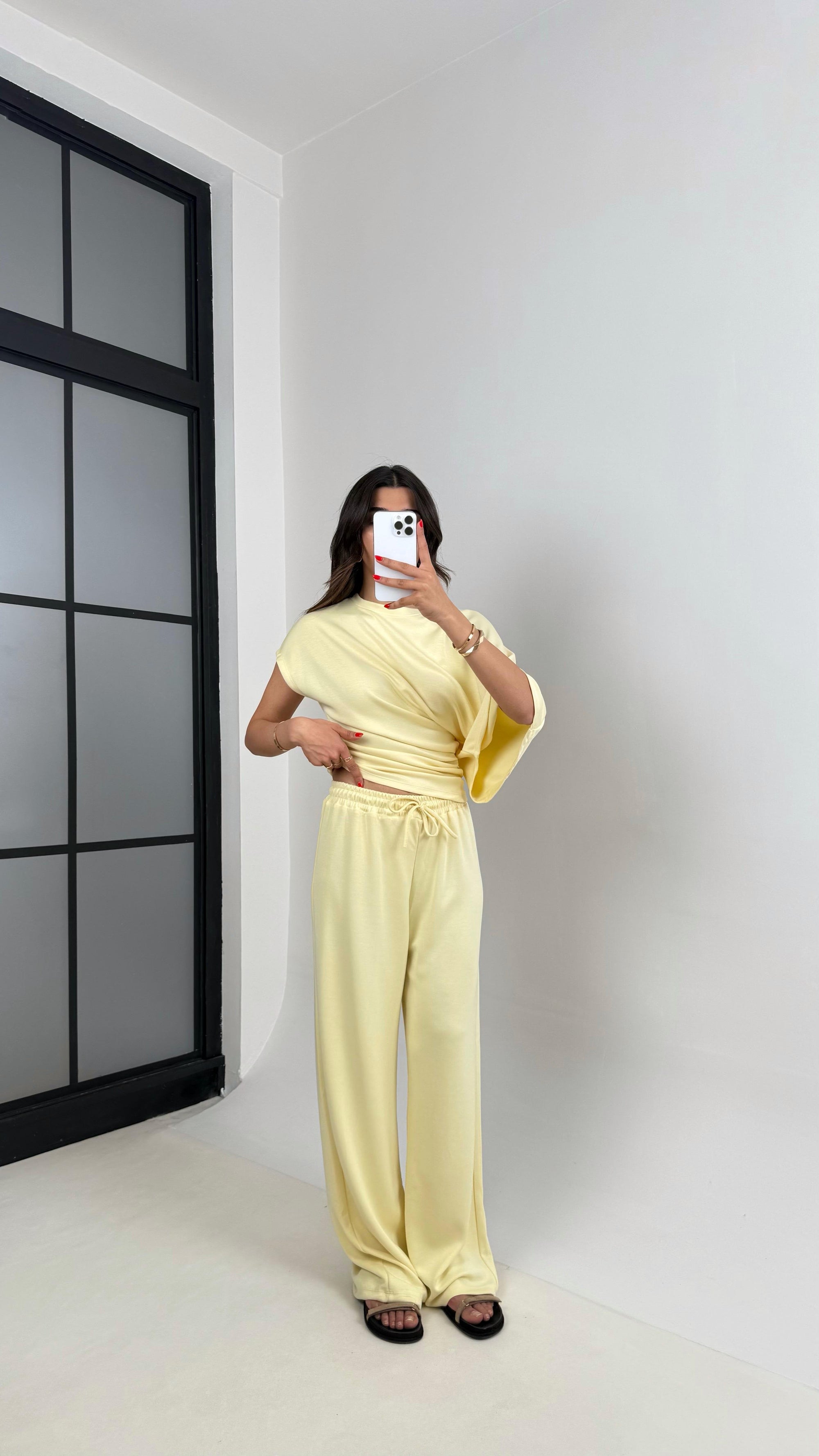 Conjunto calça e blusa Luar