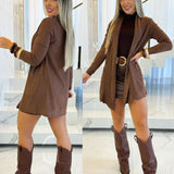 Cardigã Sasha Marrom 99905