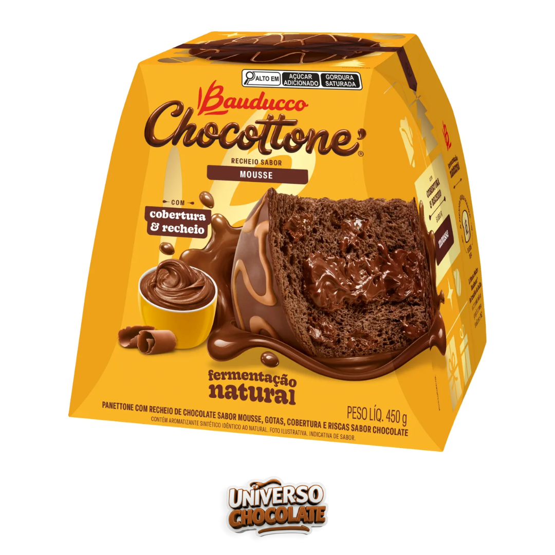Chocottone Bauducco Mousse