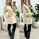 Casaco Lã Batida Tais Creme 104825