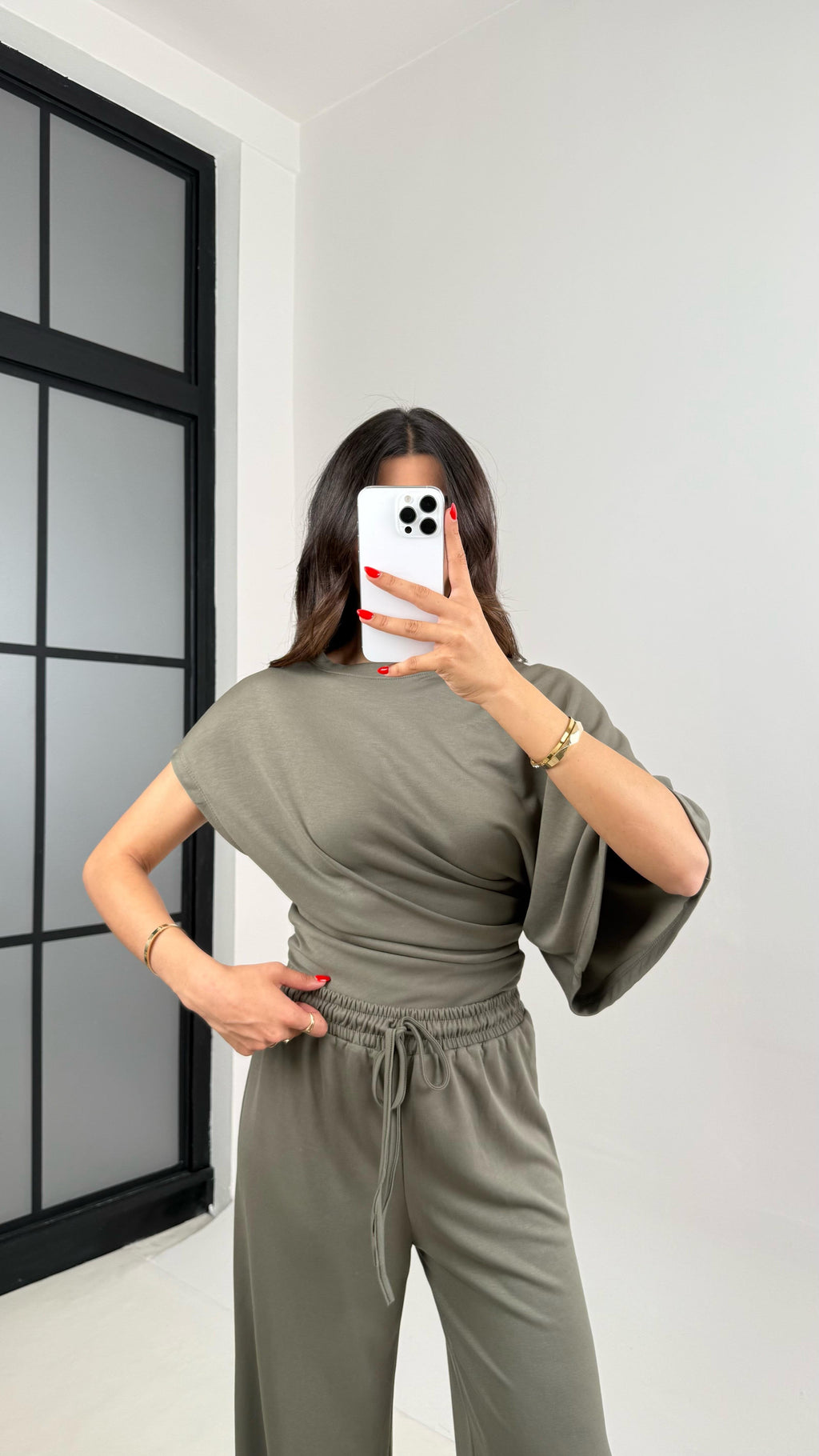 Conjunto calça e blusa Luar