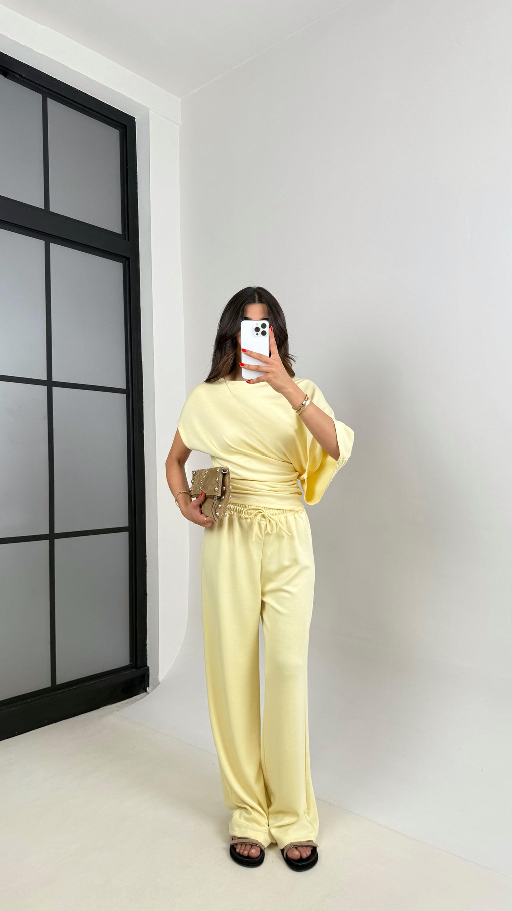 Conjunto calça e blusa Luar