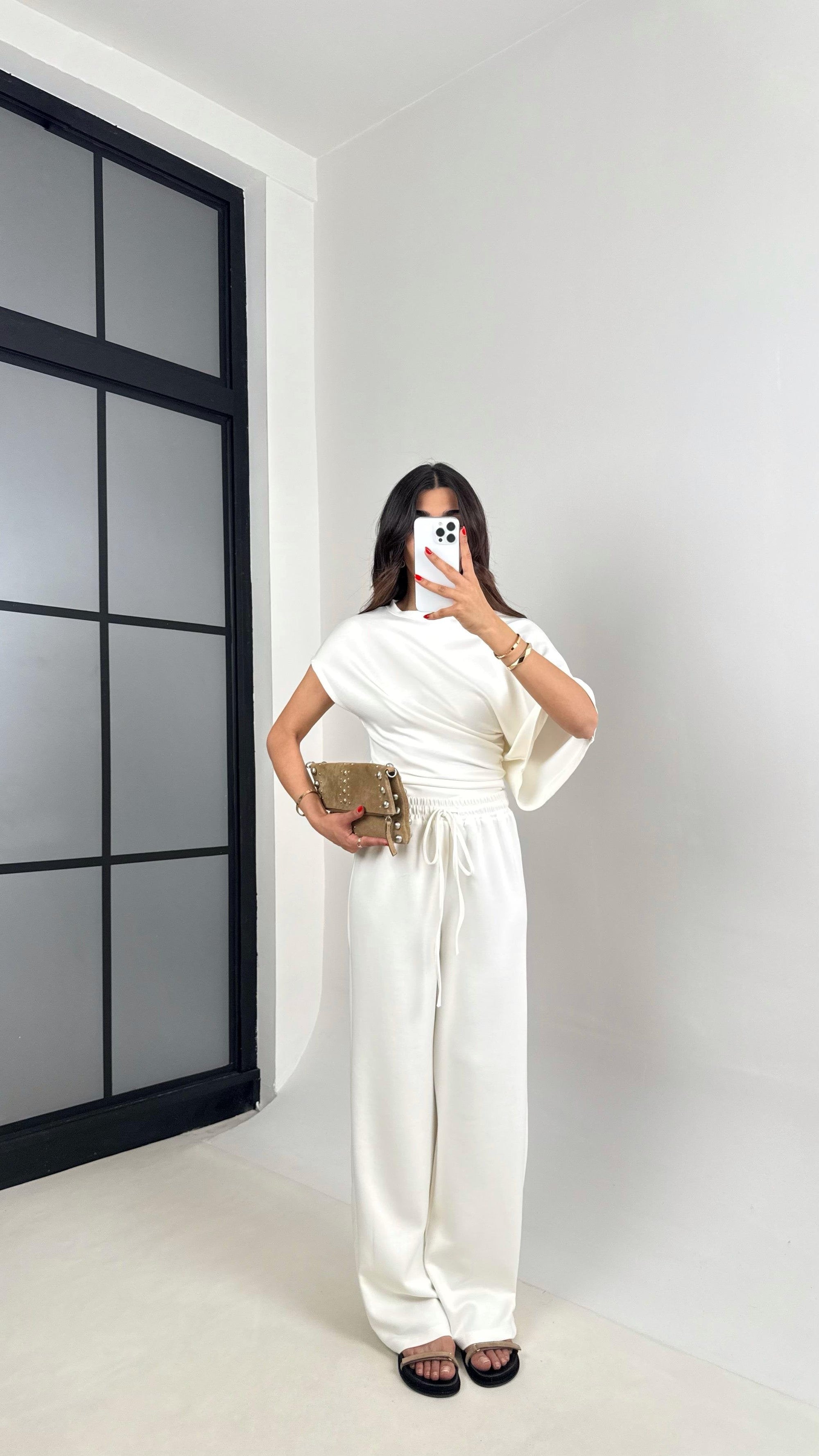 Conjunto calça e blusa Luar