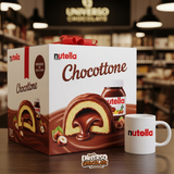Chocottone Nutella – Recheado com creme de avelã